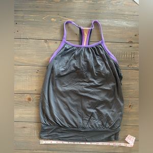 Ivivva Tank Top with shelf bra. Size 10. Great condition.
